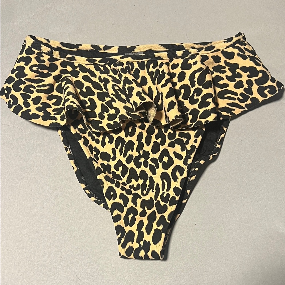 Leopard Print Montce swim suit NWOT
